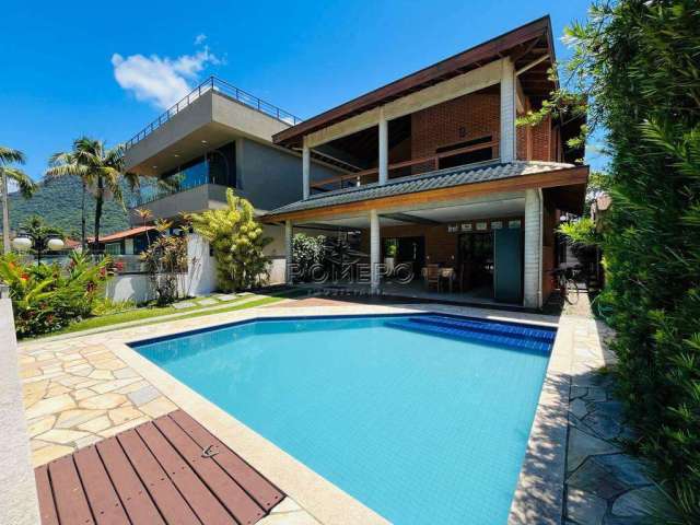 Casa em condomínio fechado com 4 quartos à venda na Avenida Copacabana, n 618, Praia da Lagoinha, Ubatuba, 282 m2 por R$ 3.995.000