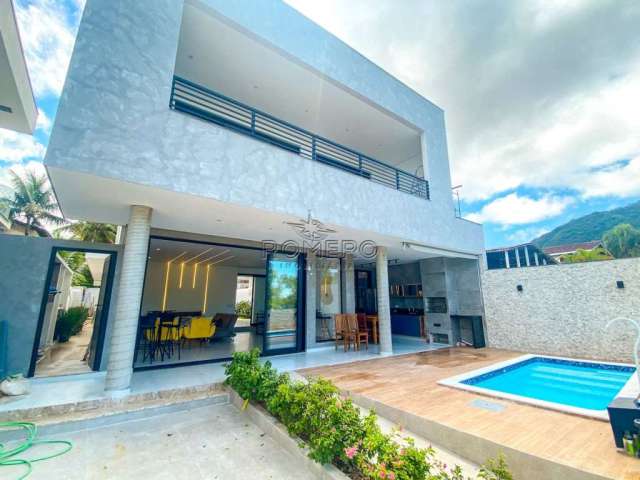 Casa em condomínio fechado com 6 quartos à venda na Avenida Copacabana, n 458, Praia da Lagoinha, Ubatuba, 272 m2 por R$ 3.500.000