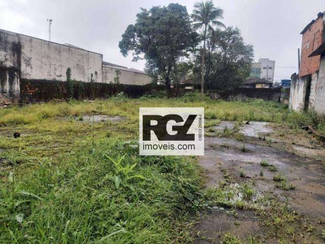 Terreno à venda, 2000 m² por R$ 4.999.000,00 - Vila Paulista - Cubatão/SP