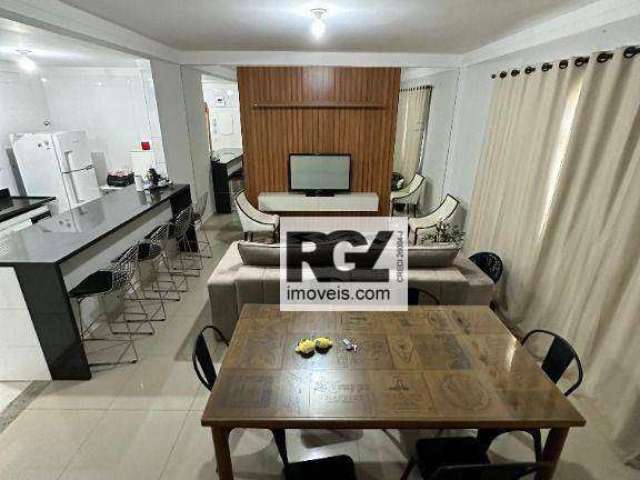 Casa, 138 m² - venda por R$ 1.450.000,00 ou aluguel por R$ 6.500,00/mês - Boqueirão - Santos/SP