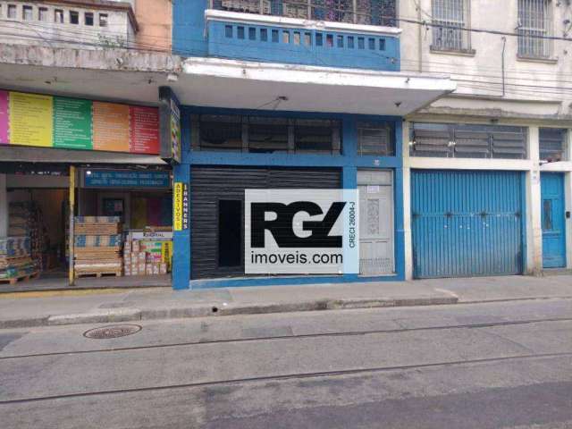 Loja para alugar, 140 m² por R$ 2.500,00/mês - Centro - Santos/SP