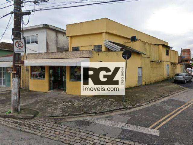 Sobrado, 305 m² - venda por R$ 2.200.000,00 ou aluguel por R$ 12.602,80/mês - Macuco - Santos/SP
