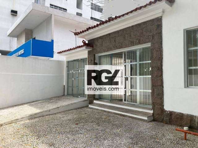 Casa com 7 dormitórios para alugar, 364 m² por R$ 16.682,00/mês - Boqueirão - Santos/SP
