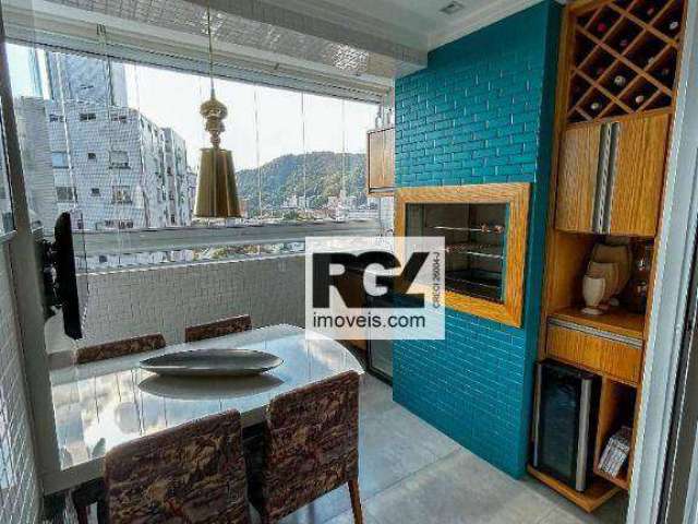 Apartamento com 2 dormitórios à venda, 82 m² por R$ 890.000,00 - Vila Belmiro - Santos/SP