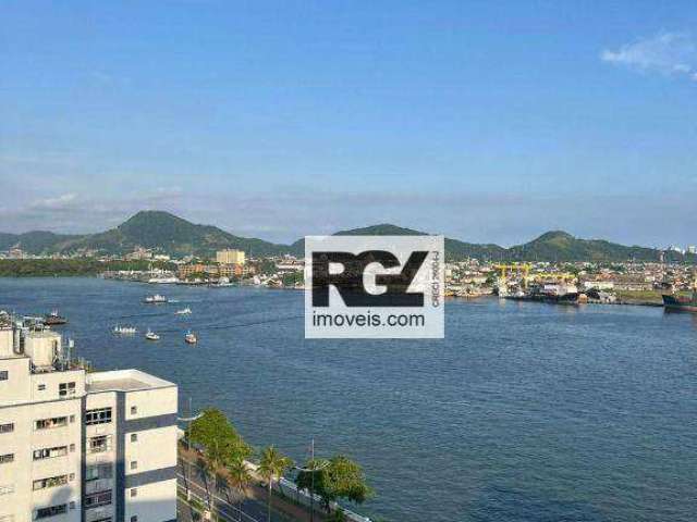 Apartamento com 2 dormitórios, 92 m² - venda por R$ 715.000,00 ou aluguel por R$ 5.500,02 - Ponta da Praia - Santos/SP