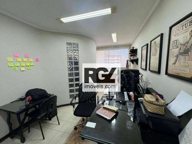 Sala à venda, 109 m² por R$ 270.000,00 - Marapé - Santos/SP
