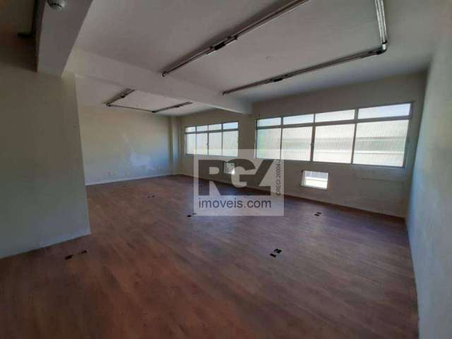 Sala para alugar, 160 m² por R$ 5.500,00/mês - Centro - Santos/SP