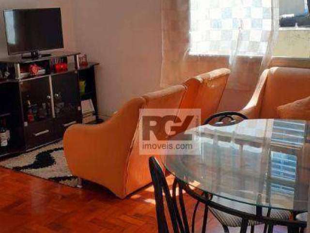 Apartamento com 2 dormitórios à venda, 69 m² por R$ 299.000,00 - Paquetá - Santos/SP