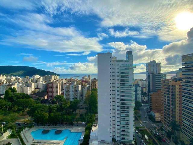 Apartamento com 3 dormitórios, 164 m² - venda por R$ 2.699.000,00 ou aluguel por R$ 14.900,00/mês - Aparecida - Santos/SP