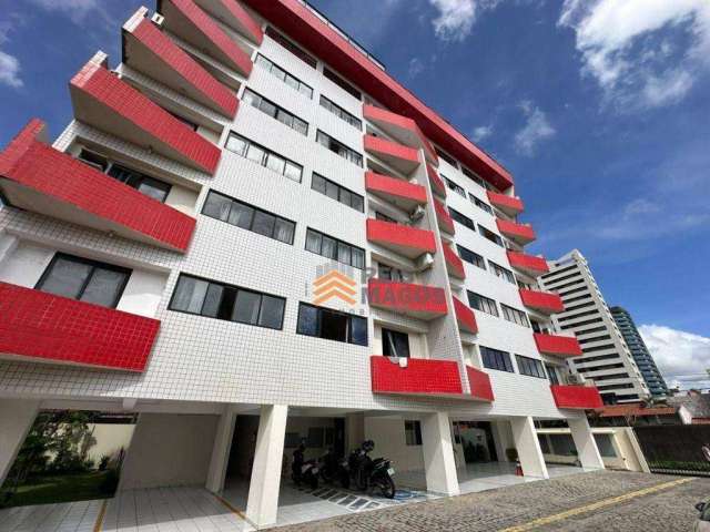 Apartamento com 2 dormitórios para alugar, 58 m² por R$ 2.000/mês - Ponta Negra - Natal/RN