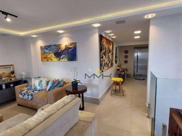 Cobertura com 2 dormitórios à venda, 293 m² por R$ 2.600.000,00 - Ponta da Praia - Santos/SP