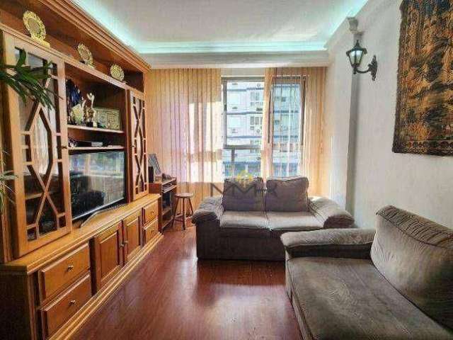 Apartamento com 3 dormitórios à venda, 118 m² - Pompéia - Santos/SP