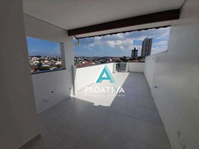 Cobertura com 2 dormitórios à venda, 88 m² - Vila Alzira - Santo André/SP