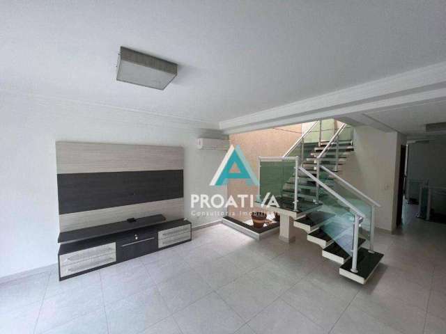 Sobrado com 3 dormitórios à venda, 223 m² - Vila Bastos - Santo André/SP