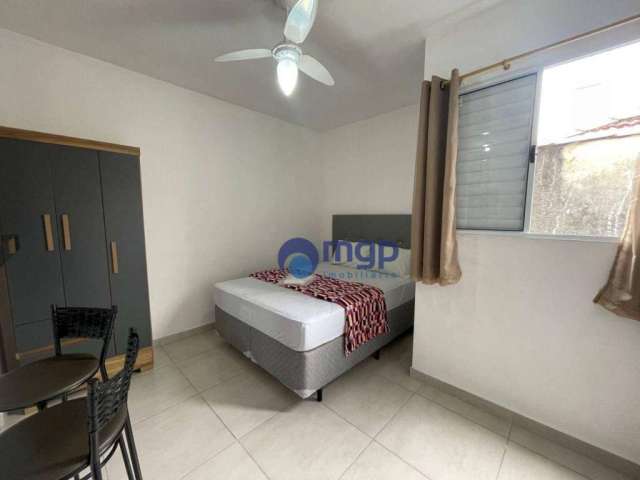 Flat com 1 dormitório para alugar, 30 m²- Santana