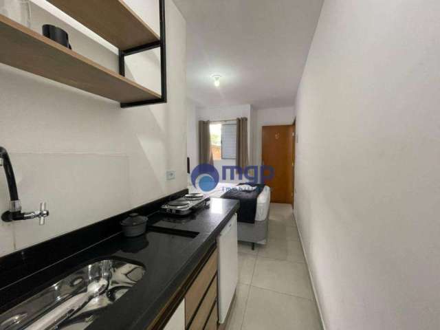 Flat com 1 dormitório para alugar, 30 m² - Santana