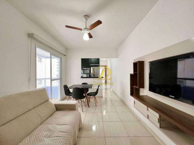 Apartamento com 1 dormitório à venda, 52 m² por R$ 325.000 - Vila Guilhermina - Praia Grande/SP