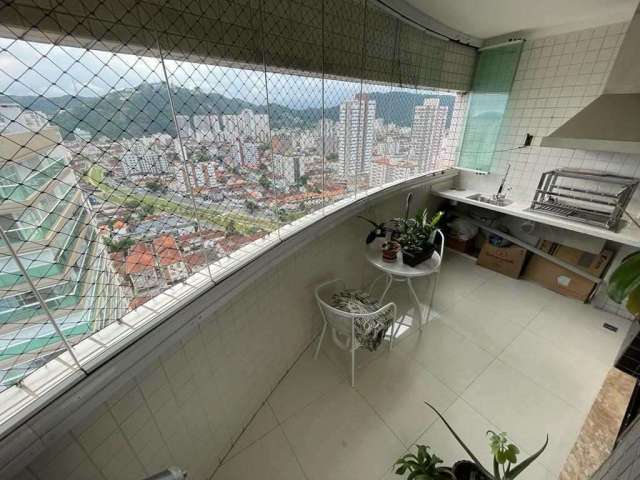 Apartamento com 3 quartos à venda na Rua Paraíba, 37, Pompéia, Santos, 144 m2 por R$ 1.165.500
