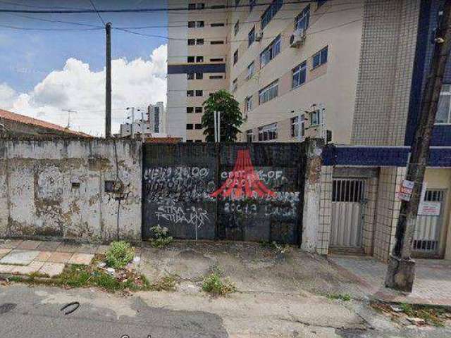 Terreno à venda, 330 m² por R$ 670.000  no bairro de Fátima - Fortaleza-ceará