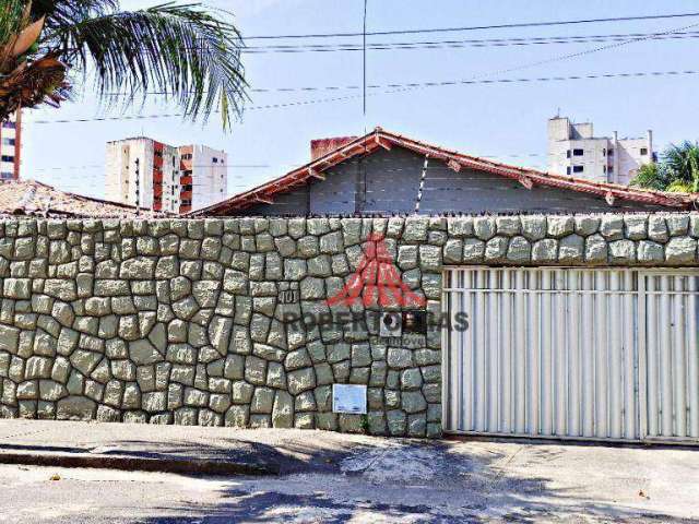 Casa plana à venda com 396 m², 3 dormitórios à venda  - Vicente Pinzon - Fortaleza/CE