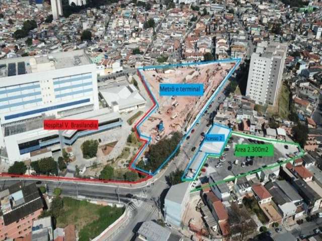 Terreno à venda - vila brasilândia - frente metrô são paulo/sp