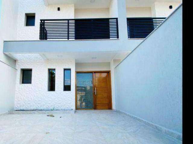Casa com 3 dormitórios à venda, 147 m² por R$ 750.000,00 - Vera Cruz - Mongaguá/SP