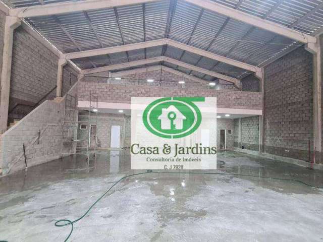 Galpão para alugar, 745 m² por R$ 26.100,00/mês - Centro - São Vicente/SP