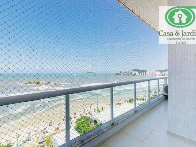 Apartamento com 3 dormitórios à venda, 148 m² por R$ 1.400.000,00 - Centro - Guarujá/SP