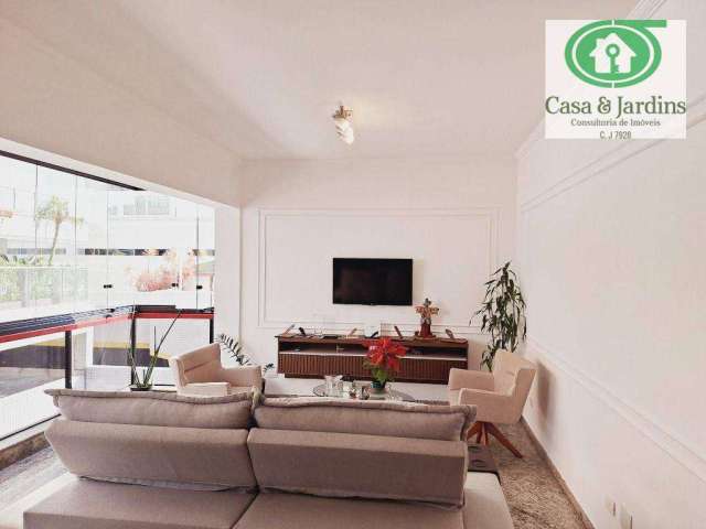 Apartamento 3 dormitórios à venda, 140 m² por R$ 1.280.000 - Embaré - Santos/SP