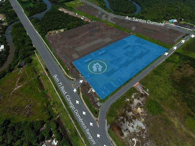 Área total de 30.000 m² c/galpão coberto de 3.000 m2 - Conceiçãozinha - Guaruja