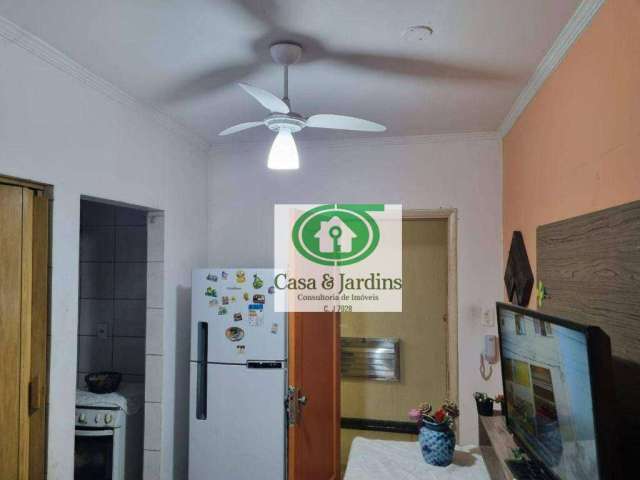 Apartamento com 1 dormitório à venda, 40 m² por R$ 220.000,00 - Centro - São Vicente/SP