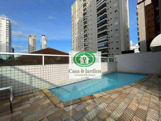 Apartamento com 3 dormitórios, 168 m² - venda por R$ 1.345.000,00 ou aluguel por R$ 15.000,00/mês - Gonzaga - Santos/SP