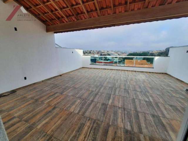 Cobertura com 2 dormitórios à venda, 86 m² por R$ 380.000,00 - Vila Bela Vista - Santo André/SP