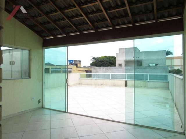 Cobertura com 3 dormitórios à venda, 96 m² por R$ 648.000,00 - Vila Camilópolis - Santo André/SP