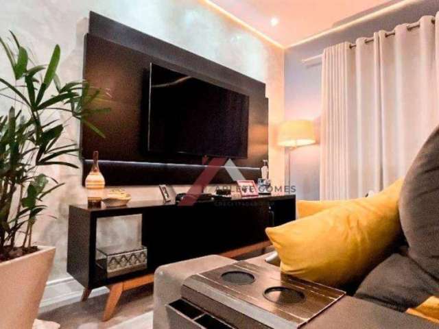 Casa com 3 dormitórios à venda, 118 m² por R$ 900.000,00 - Vila Homero Thon - Santo André/SP