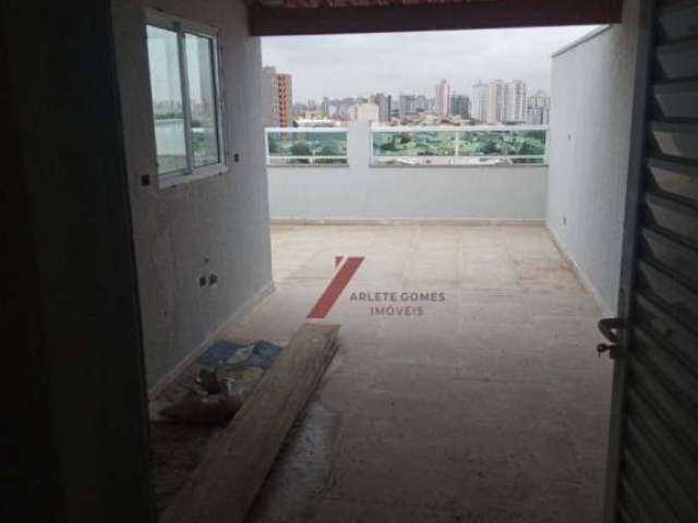 Cobertura com 2 dormitórios à venda, 88 m² por R$ 435.000,00 - Vila Curuçá - Santo André/SP