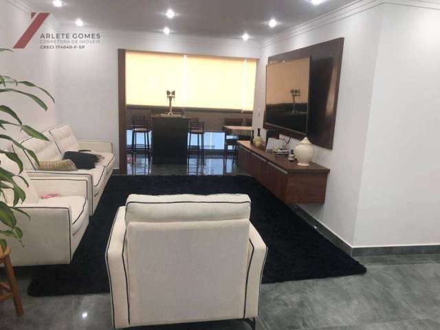Apartamento com 3 dormitórios à venda, 172 m² por R$ 790.000,00 - Praia da Enseada - Guarujá/SP