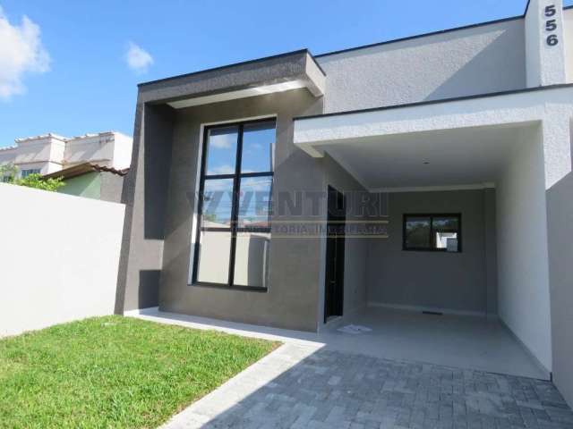 Casa com 3 quartos à venda na Rua Ilhio Pedro Gasparelo, 556, Cruzeiro, São José dos Pinhais, 101 m2 por R$ 619.000