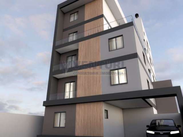Apartamento com 3 quartos à venda na Rua Luiz Calegari, 71, Afonso Pena, São José dos Pinhais, 59 m2 por R$ 319.000