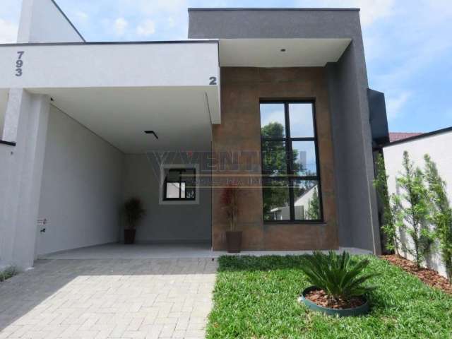 Casa com 3 quartos à venda na Rua Celestina Escolaro Foggiatto, 793, Cruzeiro, São José dos Pinhais, 97 m2 por R$ 599.000