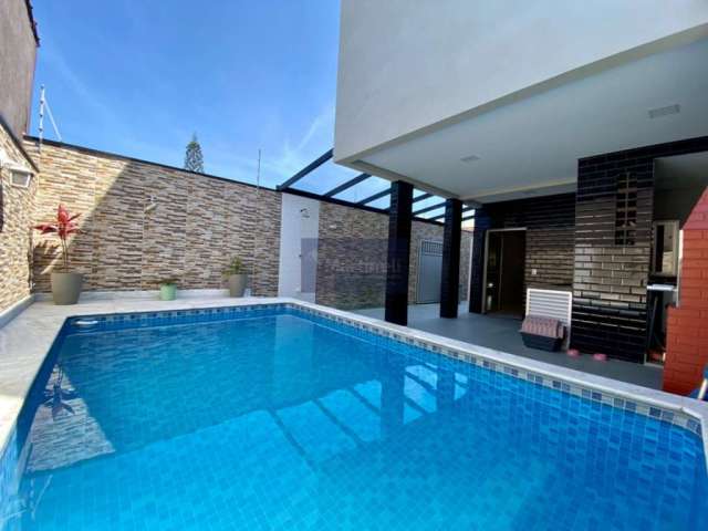 Casa em condomínio fechado com 3 quartos para alugar no Suarão, Itanhaém , 96 m2 por R$ 3.800