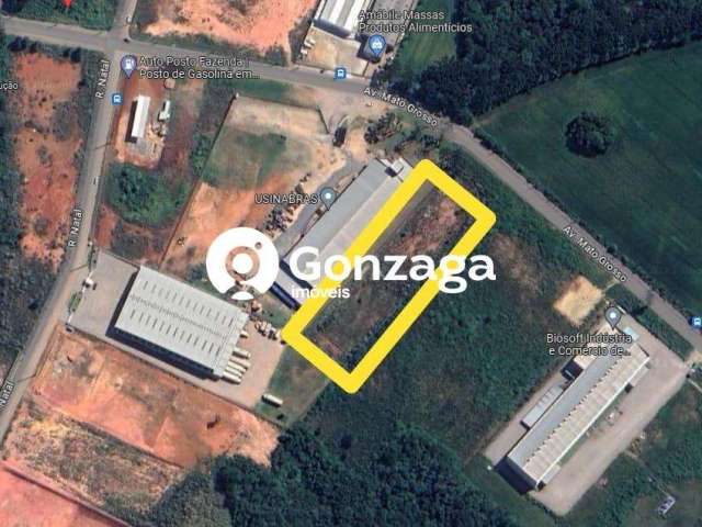 Terreno comercial para alugar na Avenida Mato Grosso, 7, Estados, Fazenda Rio Grande, 5103 m2 por R$ 3.500