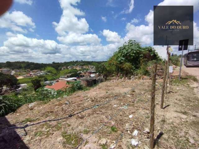 Terreno à venda, 250 m² por R$ 80.000,00 - Jardim Verona - Ribeirão das Neves/MG