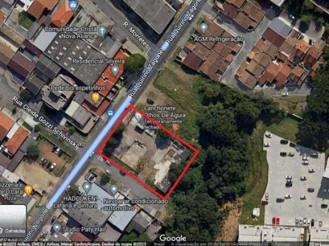 Terreno com 1.114 m² Zoneamento ECS1 -Eixo de Comercio e Serviço 1