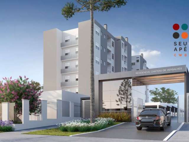 Apartamento com 2 quartos à venda na Avenida José Gulin, Bacacheri, Curitiba, 50 m2 por R$ 367.656