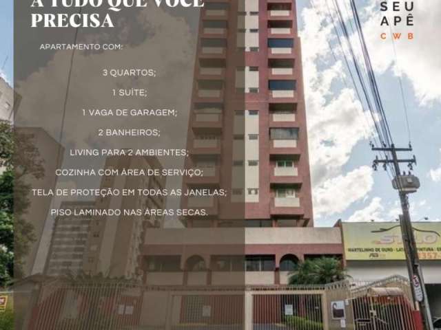 Apartamento com 3 quartos à venda na Rua Canadá, Bacacheri, Curitiba, 70 m2 por R$ 485.000