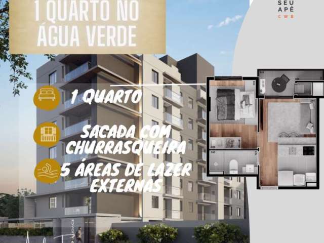 Apartamento com 1 quarto à venda na Rua Vinte e Quatro de Maio, Centro, Curitiba, 33 m2 por R$ 272.500