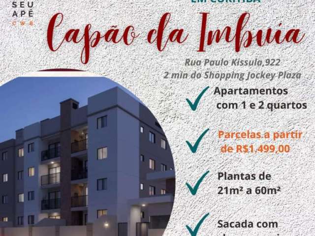 Apartamento com 2 quartos à venda na Rua Paulo Kissula, Capão da Imbuia, Curitiba, 50 m2 por R$ 279.000