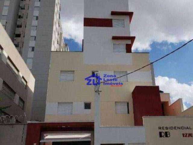 Apartamento com 2 dormitórios, 34 m² - venda por R$ 265.000,00 ou aluguel por R$ 1.680,00/mês - Vila Antonieta - São Paulo/SP