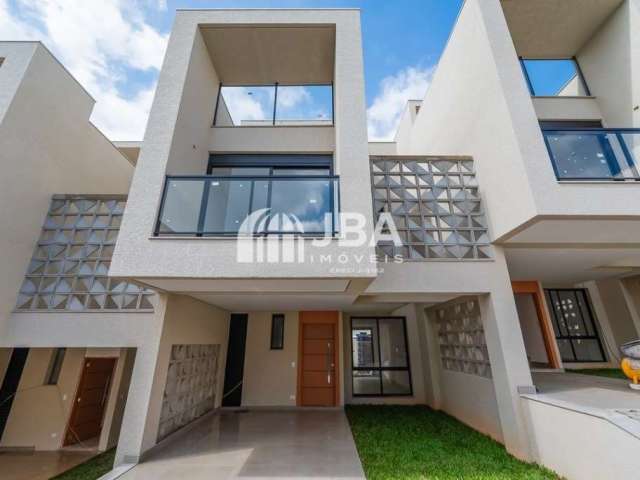Casa em condomínio fechado com 3 quartos à venda na Rua Capitão Joseph Pereira Quevedo, 371, Mercês, Curitiba, 141 m2 por R$ 1.154.340